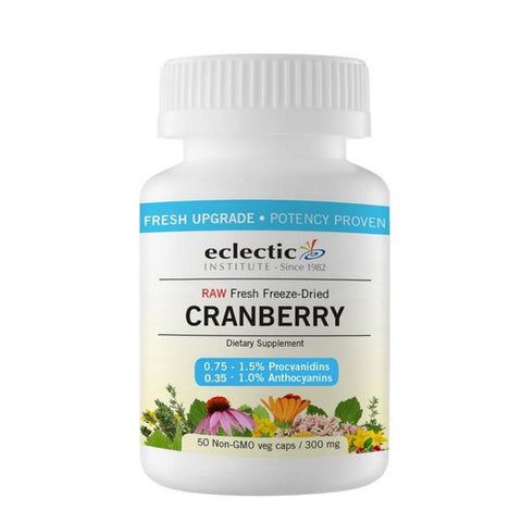 Eclectic Herb, Cranberry, 300 Mg, 50 Caps