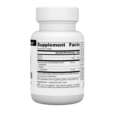 Source Naturals, Astaxanthin, 12 mg, 30 Softgel Source Naturals