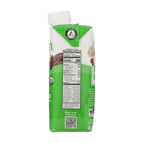 Orgain, Organic Nutrition Shake Creamy Chocolate, 11 Oz(Case Of 12)