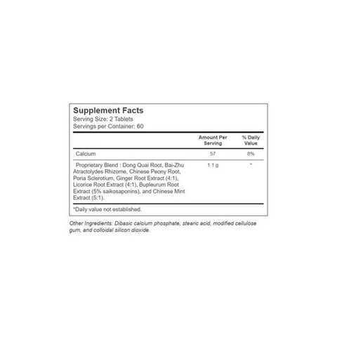 Planetary Herbals, Bupleurum Calmative Compound, 120 Tabs