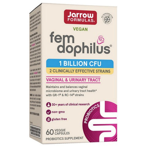 Jarrow Formulas, Women's Fem-Dophilus, 1 Billion CFU, 60 Caps