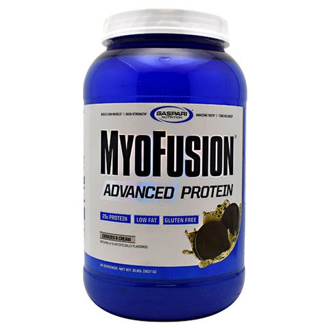 Gaspari Nutrition, Myofusion Advance, Cookies & Cream 2 lbs