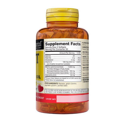 Mason, Heart Trio: Co Q-10 - Vitamin E & Fish Oil, 60 Sgel