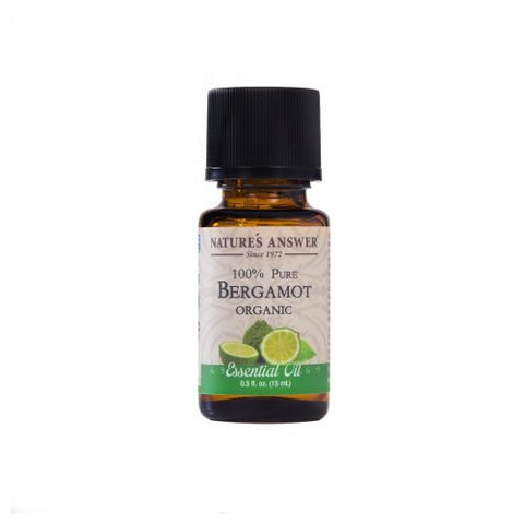 Nature's Answer, Organic Essential Oil, Bergamot 0.5 oz