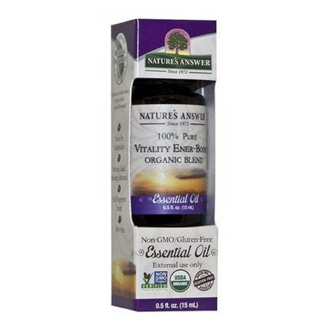 Nature's Answer, Organic Essential Oil, 0.5 Oz