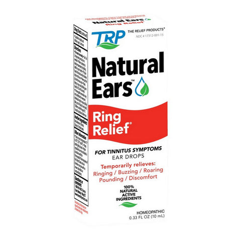 The Relief Products, Ring Relief Homeopathic Ear Drops, 0.33 oz