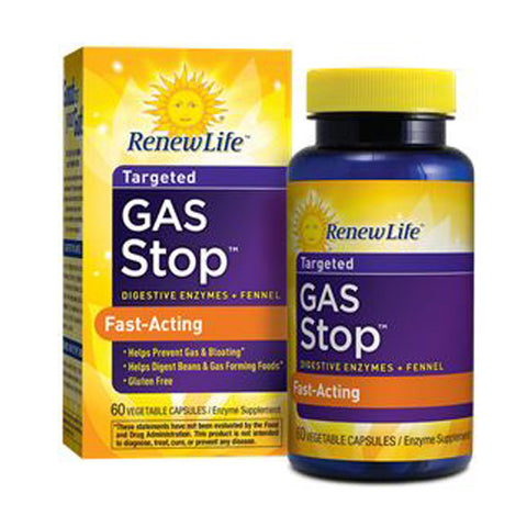 Renew Life, Gas Stop, 60 Capsules