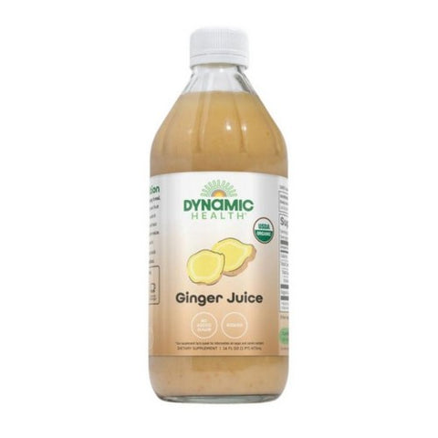Dynamic Health Laboratories, Ginger Juice Certified Organic, 16 oz