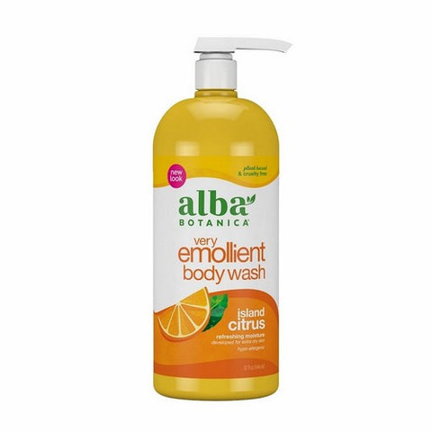 Alba Botanica, Body Bath Island Citrus, 32 Fl Oz