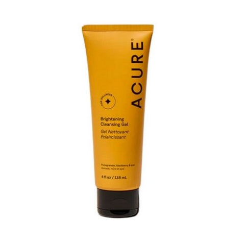 Acure, Brightening Cleansing Gel, 4 Oz