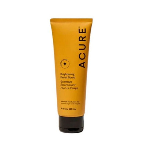 Acure, Brightening Facial Scrub, 4 Oz