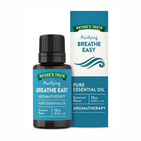 Nature's Truth, Essential Oil, Breathe Easy .51 Oz
