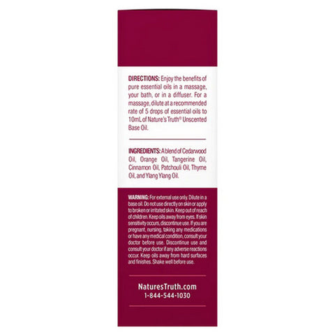 Nature's Truth, Essential Oil, Peace .51 Oz