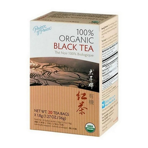 Prince Of Peace, Organic Black Tea, 20 Count