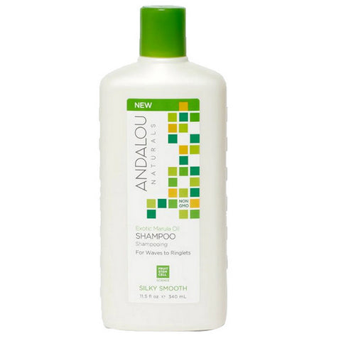 Andalou Naturals, Exotic Marula Oil Silky Smooth Shampoo, 11.5 Oz