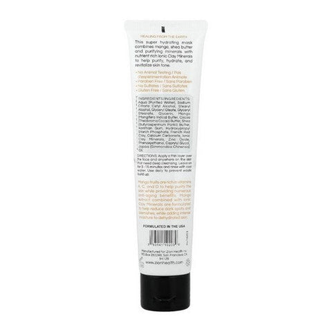 Zion Health, Clay Mask Mango Adama, 4 Oz Zion Health