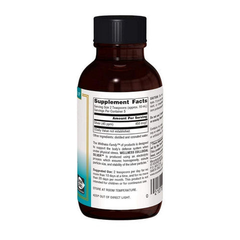 Source Naturals, Wellness Colloidal Silver, 2 Oz Source Naturals