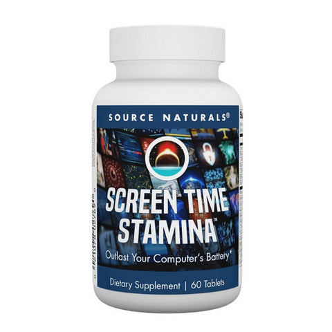 Source Naturals, Screen Time Stamina, 60 Tabs