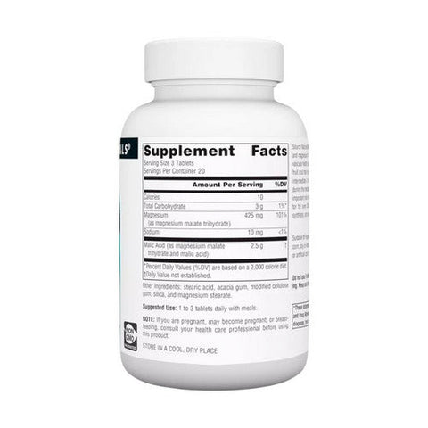 Source Naturals, Malic Acid, 833 mg, 60 Tabs Source Naturals
