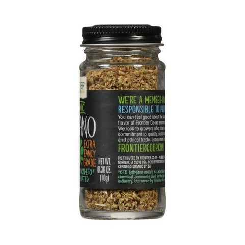 Frontier Coop, Organic Oregano Leaf Flakes, 0.36 Oz