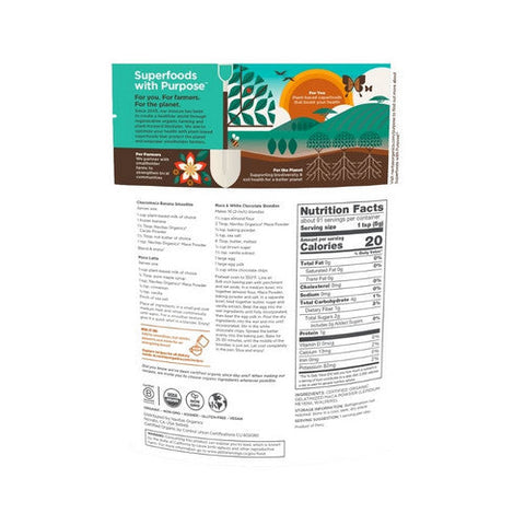 Navitas Organics, Organic Maca Powder Raw, 16 Oz Navitas Organics