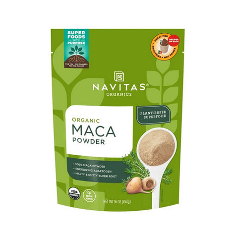 Navitas Organics, Organic Maca Powder Raw, 16 Oz