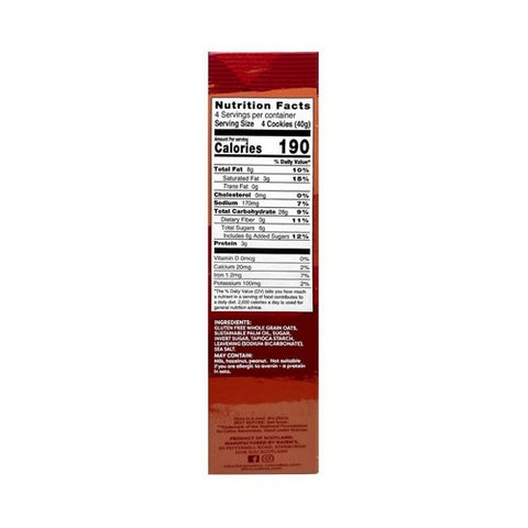 Nairns, Gluten Free Oatmeal Grahams, 5.64 Oz(Case Of 6)