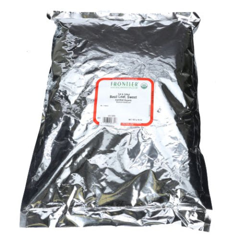 Frontier Coop, Organic Cut & Sifted Basil Leaf Sweet, 16 Oz