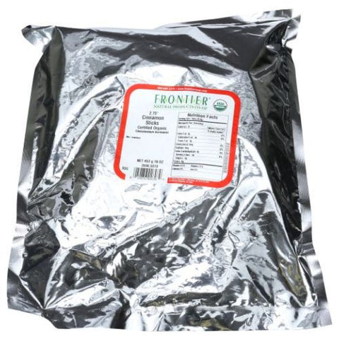 Frontier Coop, Organic Cinnamon Stick, 16 Oz