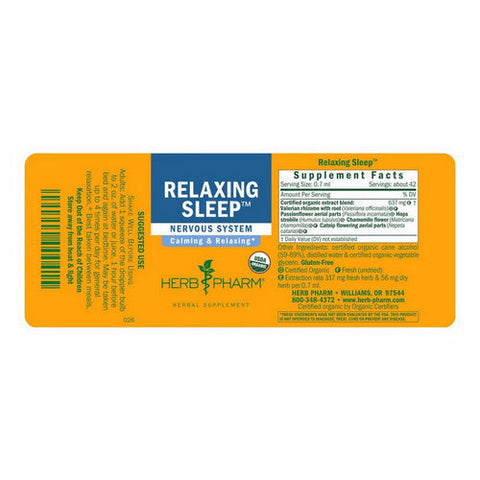 Herb Pharm, Relaxing Sleep, 2 Oz Herb Pharm