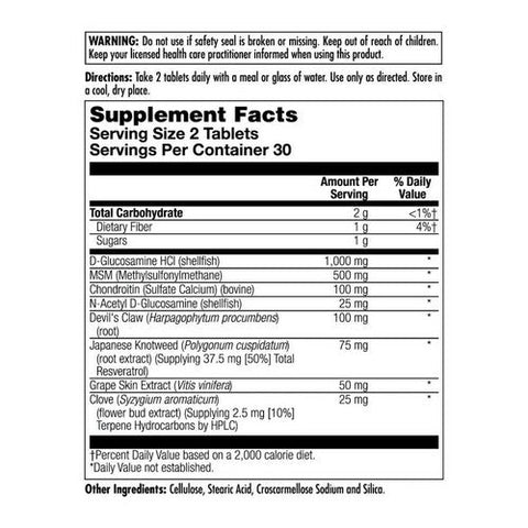 Kal, Joint Guard COX-2 Control, 60 Tabs Kal