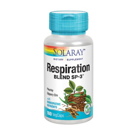 Solaray, Respiration Blend SP-3, 100 Veg Caps