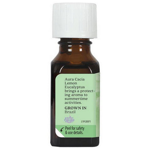 Aura Cacia, Essential Oil Eucalyptus, Lemon, ( citriodora) 0.5 Fl Oz