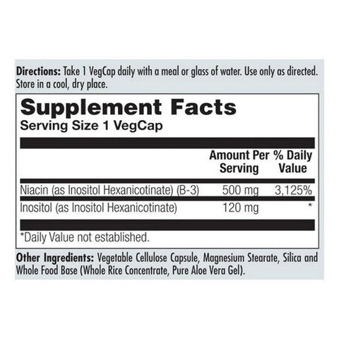 Kal, Niacin Flush Free, 120 Veg Caps Kal