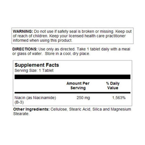 Kal, Niacinamide, 100 Tabs Kal