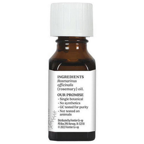 Aura Cacia, Pure Essential Oil Rosemary, (rosemarinus officinalis) 0.5 Fl Oz