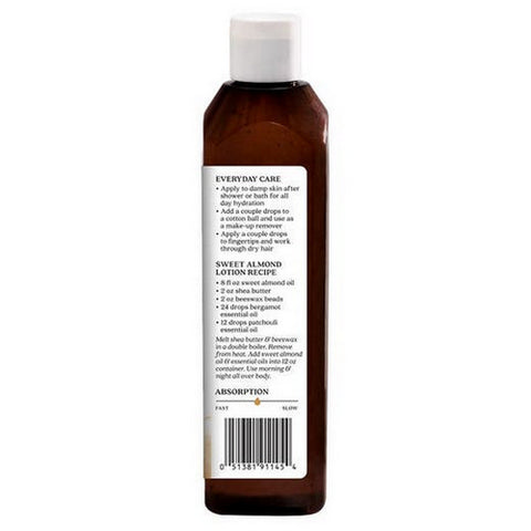Aura Cacia, Pure Skin Care Oil, Sweet Almond 16 Fl Oz