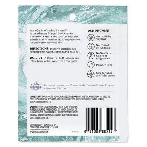 Aura Cacia, Aura Cacia  Aromatherapy Mineral Bath Soothing Heat, 2.5 oz