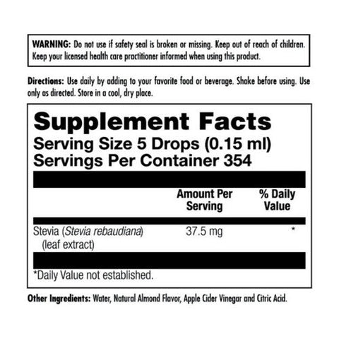 Kal, Pure Stevia Extract, Almond 1.8 Oz Kal