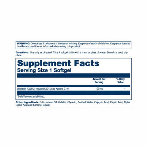 Solaray, Ubiquinol COQ-10, 50 mg, 30 Softgels Solaray