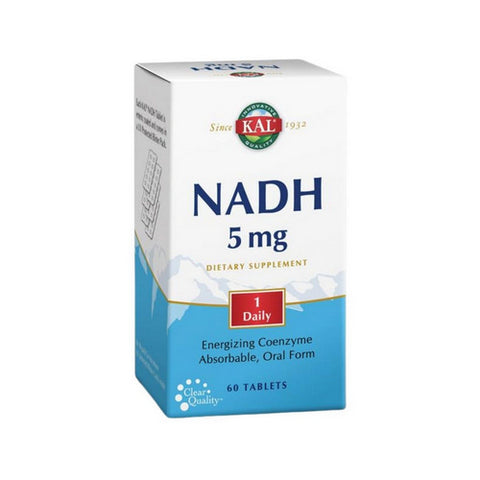 NADH 60 Tabs by Kal