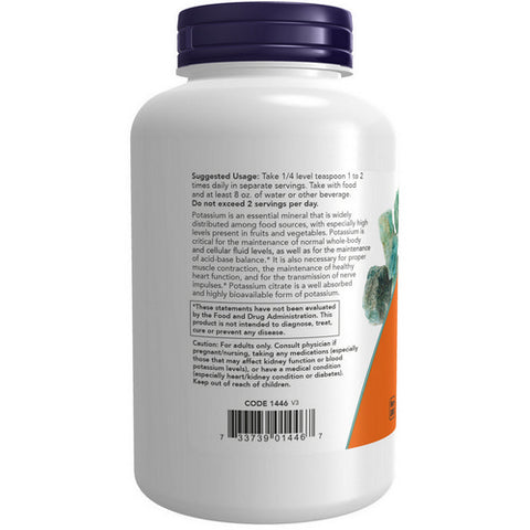 Now Foods, Potassium Citrate Pure Powder, 12 Oz