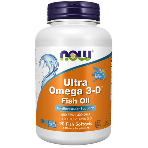 Now Foods, Ultra Omega 3-D, 90 Softgels