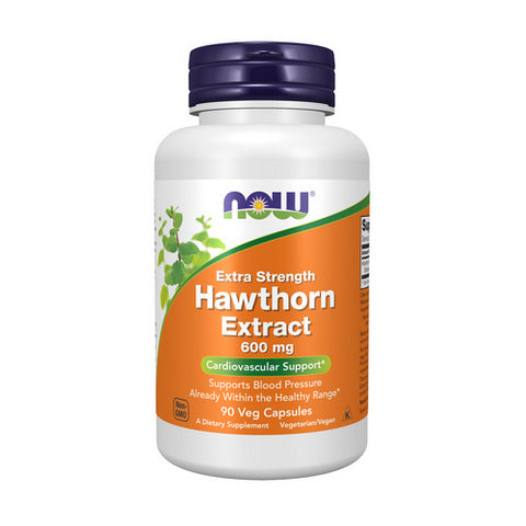 Now Foods, Hawthorn Extract, 600 mg, 90 Veg Caps