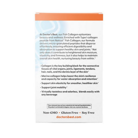 Doctors Best, Fish Collagen With Naticol, 5 g, 30 Stick Packs