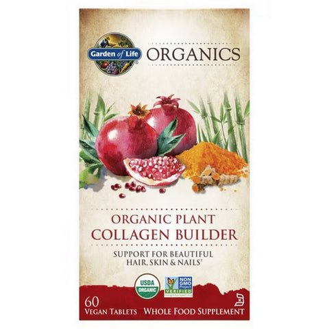 Garden of Life, Organics Organic Plant Collagen Builder, 60 Tabs