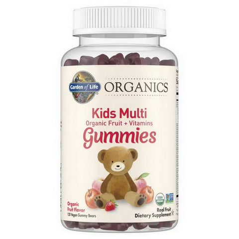 Garden of Life, Organics Kids Multi Gummies, Organic Fruit 120 Chews