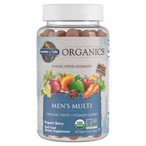 Garden of Life, Organics men's Multi, Organic Berry 120 Chews