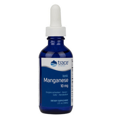 Trace Minerals, Liquid Ionic Manganese, 10 mg, 2 Oz