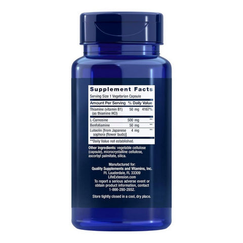 Life Extension, Super Carnosine, 500 mg, 60 Veg Caps